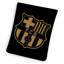 FC Barcelona Fleece Blanket 100 x 150 cm Official Club Crest