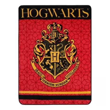 Harry Potter Coral Fleece Throw Blanket Official