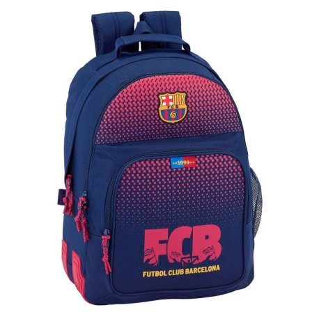 Mochila FC Barcelona Multiuso Escolar Proteccion para Portatiles con Trolley Grande 42cm Oficial
