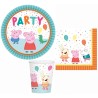 Peppa Pig Decoracion Cumpleaños Pack Fiesta 16 Invitados Globos Mantel Platos Vasos Servilletas Diseño Oficial