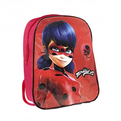 Backpack Miraculous Ladybug 44cm  with Pencilcase Basic Set