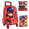 Backpack Miraculous Ladybug 40cm with Pencilcase Basic Set