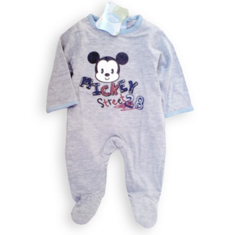 Pijama Mickey Pelele Bebe Retro Classic Oficial