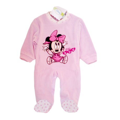 Baby Onesie Minnie Velour Pyjama Romer Pelele Bebe