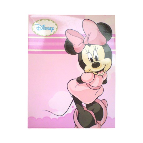 Pijama niña Minnie Pelele Bebe Terciopelo Bordado en caja
