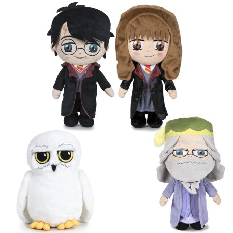 Peluche Harry Potter Pack Coleccion Personajes 20cm Play By Play Oficial