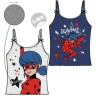 Camiseta Miraculous Ladybug Glitter Tirantes Pack 2 und Gris Azul