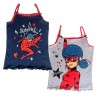 copy of Pack of two Miraculous Ladybug GirlsT-shirt Glitter Short Sleeve