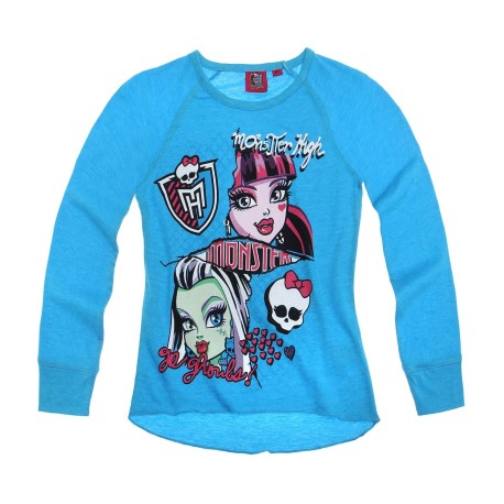 Camiseta Monster High ml Draculaura & Frankie