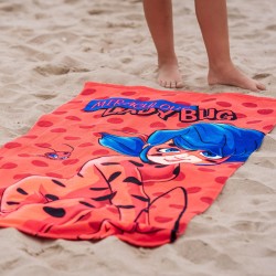 Miraculous Ladybug Towel Beach Soft Microfibre Fast Dry