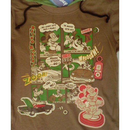 Camiseta MICKEY Retro Racers Verde