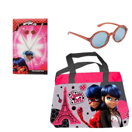 copy of Miraculous Ladybug Bag Set with Cap and Accessories Original