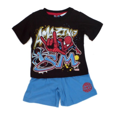 Conjunto SPIDERMAN·3 Camiseta + Bermudas 6/7A