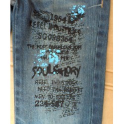 Vaqueros Graffiti MINOTI Lavado Vintage